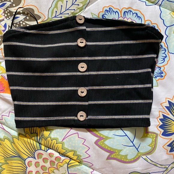 Cropped Tube Top - Picture 1 of 2